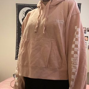 vans pink hoodie
